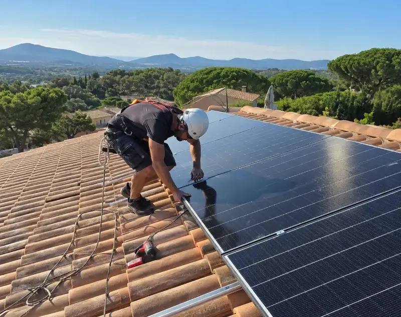 Installateur panneaux solaires Vinzier — pose photovoltaïque sur toiture