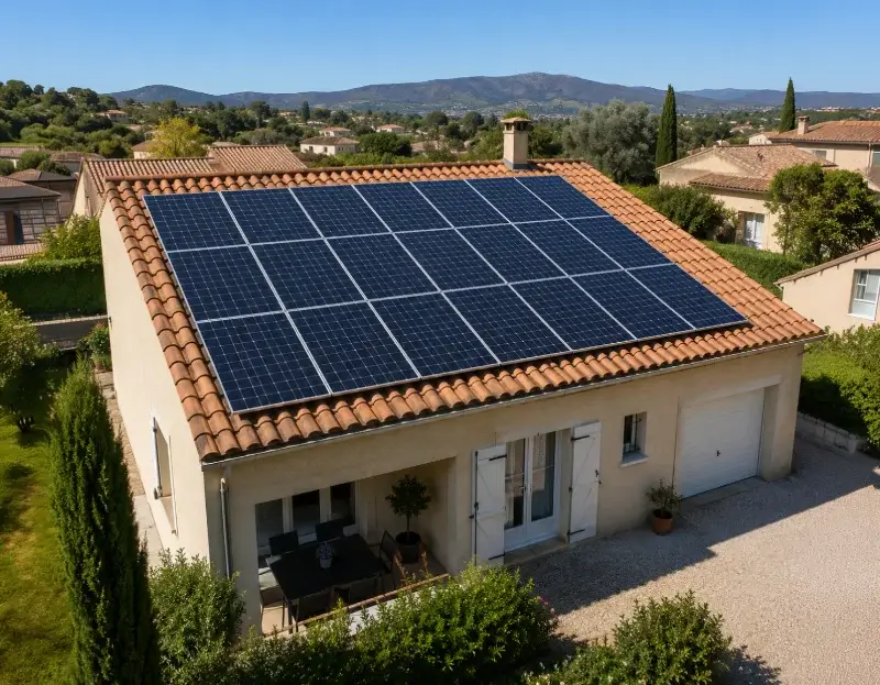 Prime à l'autoconsommation panneaux solaires Vinzier — aide financière de l'État